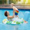 Lubbi Materasso ad aria doppio,Amaca Gonfiabile,Poltrona Doppia Gonfiabile con schienale,Materassino gonfiabile,anello da nuoto gonfiabile,Palloni da Spiaggia Gonfiabili,Beach Ball,Bambini e Adulti - immagine 5