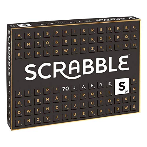 Mattel - Gioco da tavolo Scarabeo, anniversario dei 70 anni multicolore