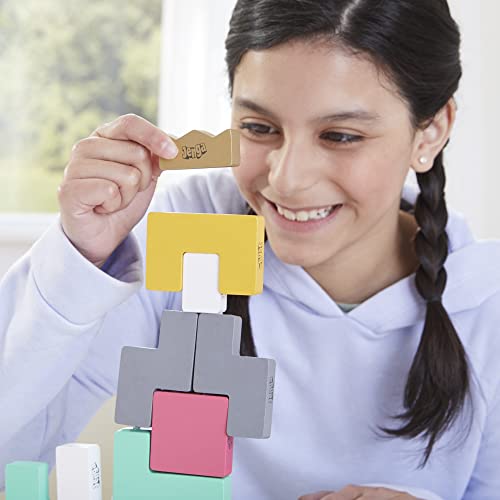 Monopoly Jenga Maker, Wooden Blocks, Stacking Tower Game, Game for Kids Ages 8 and Up, Game for 2-6 Players, Multicolor - immagine 19