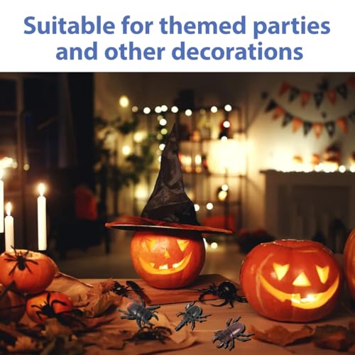 NHQZ lucertola di Plastica,Scarabeo di Plastica,12 Pezzi lucertola giocattolo,lucertola di Gomma Realistici,lucertola Falso Colorato Giocattoli per Halloween Festa di scherzo del pesce d'aprile - immagine 5
