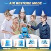 Ophy Robot Bambini, Funzione di Proiezione Innovativa, Robot Telecomandato con Controllo Gestuale, Occhi a LED, Musica, robot Giocattoli per bambini e bambine (Blu) - immagine 4