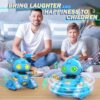 Ophy Robot Bambini, Funzione di Proiezione Innovativa, Robot Telecomandato con Controllo Gestuale, Occhi a LED, Musica, robot Giocattoli per bambini e bambine (Blu) - immagine 7