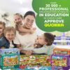 QUOKKA Puzzle per Bambini dai 4 ai 6 anni - 4×60 Pezzi Puzzle Bambin 6 8 - Giocattoli Educativi a Forma per Bambini dai 5 ai 7 - immagine 8