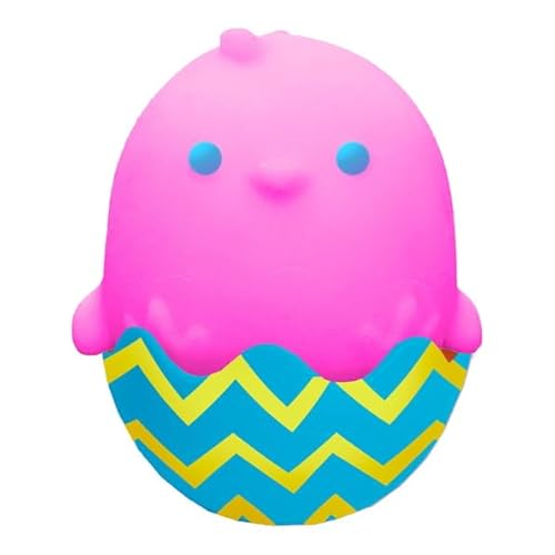 Schylling NeeDoh Chicka DeeDoos - Giocattolo antistress, confezione da 3, colori assortiti - immagine 5