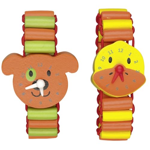 Spiegelburg 21589 Il Mio Primo Orologio In Legno Die Lieben Sieben, 1 pezzo