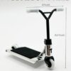 TAILWHIP Finger Scooter in Metallo per Acrobazie Mozzafiato, Mini Monopattino Giocattolo che Sviluppa la Motricità Fine, Compatibile con Finger Tech Deck Skateboard Skatepark Bike BMX - immagine 3