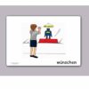 Verbs Flashcards in German Language - Set 3 - Flash Cards with Matching Bingo Game for Toddlers, Kids, Children And Adults - Size 4.13 × 5.83 in - DIN A6 - immagine 4