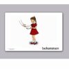 Verbs Flashcards in German Language - Set 3 - Flash Cards with Matching Bingo Game for Toddlers, Kids, Children And Adults - Size 4.13 × 5.83 in - DIN A6 - immagine 5