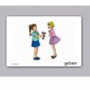Verbs Flashcards in German Language - Set 3 - Flash Cards with Matching Bingo Game for Toddlers, Kids, Children And Adults - Size 4.13 × 5.83 in - DIN A6 - immagine 6