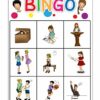 Verbs Flashcards in German Language - Set 3 - Flash Cards with Matching Bingo Game for Toddlers, Kids, Children And Adults - Size 4.13 × 5.83 in - DIN A6 - immagine 8