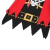 Wizland Costume da pirata per bambini, per giochi di ruolo, costume da pirata per bambini - immagine 6
