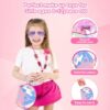 deAO Trucchi per Bambine Set, 32 Pezzi Sicuro e Atossico e Lavabile Valigetta Trucchi Bambina Anallergici, Valigetta Trucchi Bambina Regali di Halloween, Natale e Compleanno per Ragazze - immagine 18