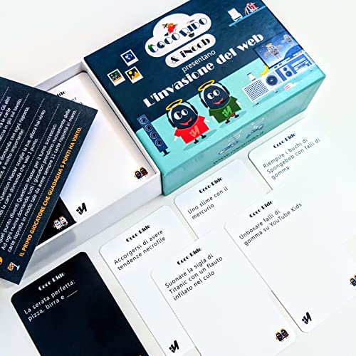 Asmodee Coco Rido L'Invasione Del Web, Divertente Gioco Da Tavolo Per Adulti, Black Humor, da 3 a 10 Giocatori, Edizione In Italiano, Multicolore, da 18 Anni - immagine 13