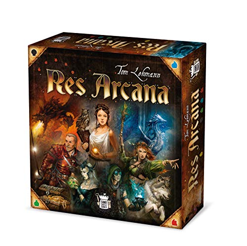 Asmodee - Res Arcana, Gioco di Carte, 12+ Anni, 2-4 Giocatori, Edizione in Italiano