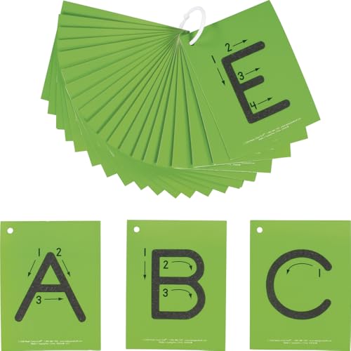 Carta vetrata tattile lettere: Uppercase