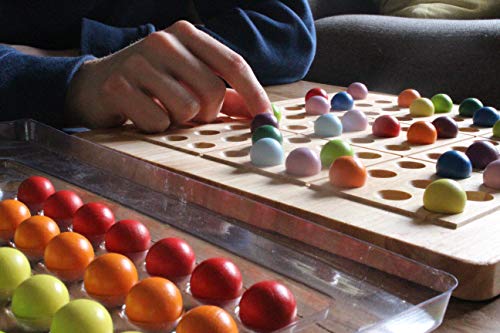 Colorku MOR40148 il gioco da tavolo Sudoku che utilizza il colore invece dei numeri. 100+ carte puzzle e vassoio portaoggetti - immagine 10