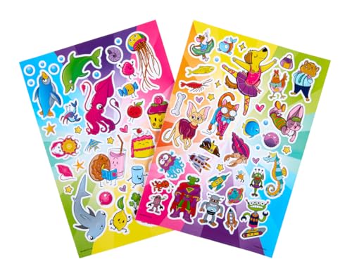 Crayola Colossal Collection of Coloring, 288 pagine di libri da colorare, 2 fogli adesivi, libro da colorare per bambini, attività di viaggio, 3+ - immagine 4