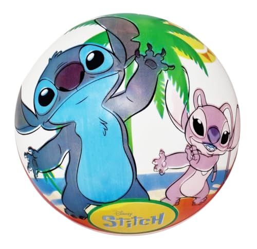 Disney Stitch Pallone Bioball per Pallamano Mare Spiaggia Giardino 17cm