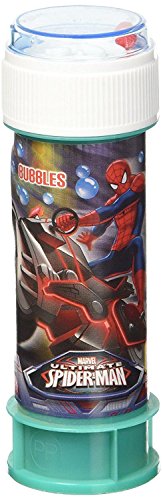 Dulcop 60 ml Spiderman 513000 Bolle di Sapone, Multicolore, 1 pezzo