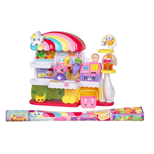 Kindi Kids Kitty Petkin Supermarket, 2 Shopkin e Tappetino da Gioco in Vinile, Multicolore - immagine 15