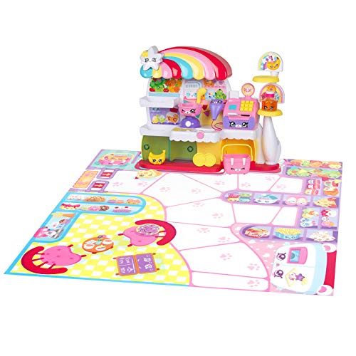 Kindi Kids Kitty Petkin Supermarket, 2 Shopkin e Tappetino da Gioco in Vinile, Multicolore - immagine 5