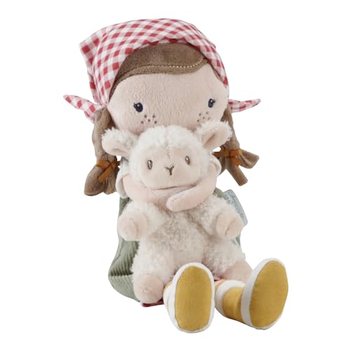 Little Dutch 4565 - Bambola di stoffa con pecora, 35 cm, colore: Rosa - immagine 3