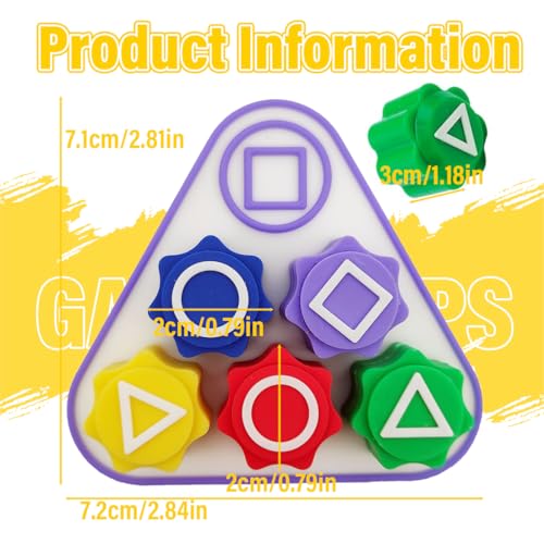 MOLZINY Gioco tradizionale coreano Gonggi Korean Game Gonggi Koreanisches Spiel Jack Stone Kieselstein-SetKorean Traditional Game Traditional Korean Game Traditional Hand Play with Coloured Stones - immagine 7