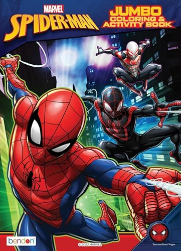 Marvel Spiderman Coloring Books Bulk for Kids - Spiderman Coloring Art Set Bundle Includes 6 Coloring Books with Activities, Stickers, and Games Featuring Spiderman, More | Spiderman Activity Set Bulk - immagine 3
