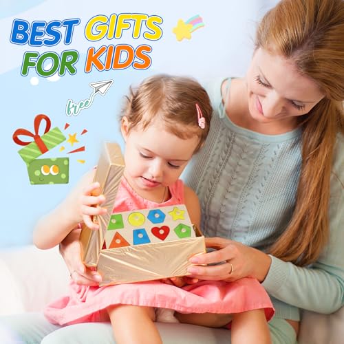 Puzzle Geometrico in Legno,Montessori Tavola a Pioli Selezionatore Colori Puzzle con Pomello,Puzzle in Legno per Bambini 2 3 Anni,Primi Incastri Montessori,Giocattolo Prescolare Educativo Per Bambini - immagine 8