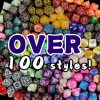 QMAY Mystery Dice, set di 7 dadi poliedrici, stile casuale, per giochi da tavolo Dungeon and Dragons MTG RPG DND D20 D12 D10 D% D8 D6 D4 - immagine 4