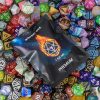 QMAY Mystery Dice, set di 7 dadi poliedrici, stile casuale, per giochi da tavolo Dungeon and Dragons MTG RPG DND D20 D12 D10 D% D8 D6 D4 - immagine 5