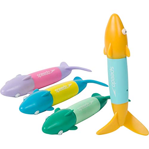 Speedo Unisex Bambini Baby Spinning Dive Toy Giocattolo da Immersione, Galinda/Emerald/Turquoise/Olivastro, Taglia Unica