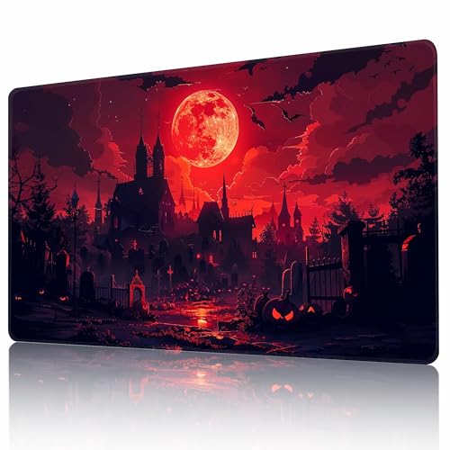 Tappetino da gioco MTG TCG 24" x 14" con bordi cuciti e superficie in gomma liscia per giochi di carte Tappetino da gioco antiscivolo Tappetino da gioco da battaglia con borsa portaoggetti gratuita