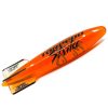Torpedo Strike DartFin 28,6 cm Pro Size Ultra Premium Underwater Pool Torpedo Rocket scivola fino a 10 piedi come il calcio subacqueo per giochi di passaggio subacqueo