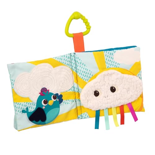B. toys- B. Sunshine Sensory Libro sensorial Baby Book, Rainbow, Colore, 71947 - immagine 5