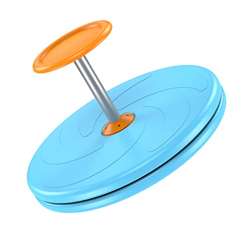 Barney Kaite BS - Spinner-X, giocattolo sensoriale, seduta e rotazione, dimensioni maggiori e materiale durevole per bambini dai 3 anni in su, colore: Blu - immagine 6