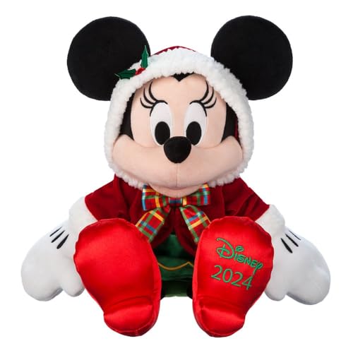 Disney Store ufficiale per feste animali in peluche con dettagli ricamati, peluche che scolpisce la collezione di Natale, giocattoli di peluche per tutte le età. - immagine 4