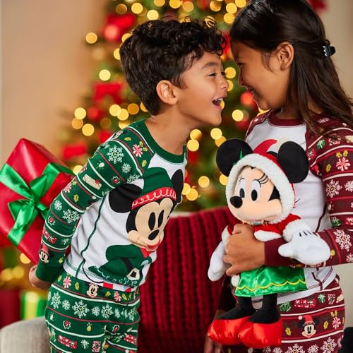 Disney Store ufficiale per feste animali in peluche con dettagli ricamati, peluche che scolpisce la collezione di Natale, giocattoli di peluche per tutte le età. - immagine 5