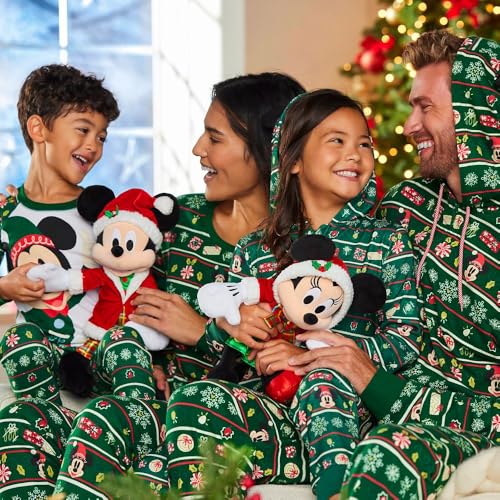 Disney Store ufficiale per feste animali in peluche con dettagli ricamati, peluche che scolpisce la collezione di Natale, giocattoli di peluche per tutte le età. - immagine 6