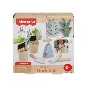 Fisher-Price Giocattoli per neonati, giardinaggio in legno per bambini dai 3 anni in su