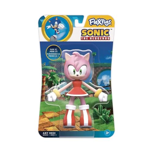 Flexfigs - 1 confezione - Sonic The Hedgehog - Amy Rose