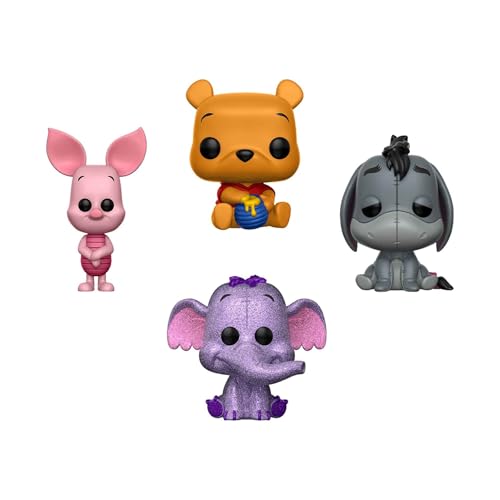 Funko Pop! Disney: Winnie The Pooh - Piglet - 4pk - Figura in Vinile da Collezione - Idea Regalo - Merchandising Ufficiale - Giocattoli per Bambini e Adulti - TV Fans - Figura per i Collezionisti