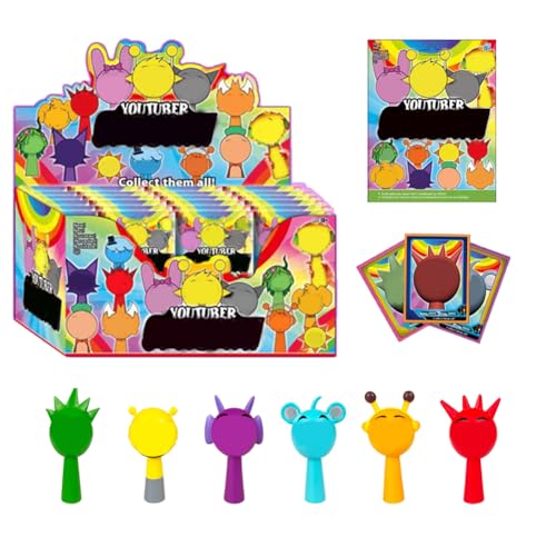 HTGWCG Cartoon Action Figures, Blind Pack, Giocattoli Colorati Per Bambini, Sicuri E Resistenti,Perfetti Come Regali Di Natale Per Ragazzi E Ragazze Appassionati Di Giochi