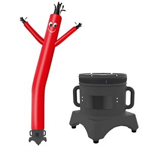 MOUNTO Burattino gonfiabile da 3 m (rosso)