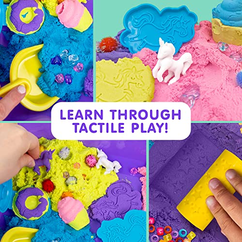 Made By Me Explore + Create Unicorn Sensory Bin - Sensory Bins for Toddlers - all-in-One Tactile Sensory Toys - Learn Through Play Toys - Unique Fine Motor Toys & Magical Sensory Experience - immagine 5