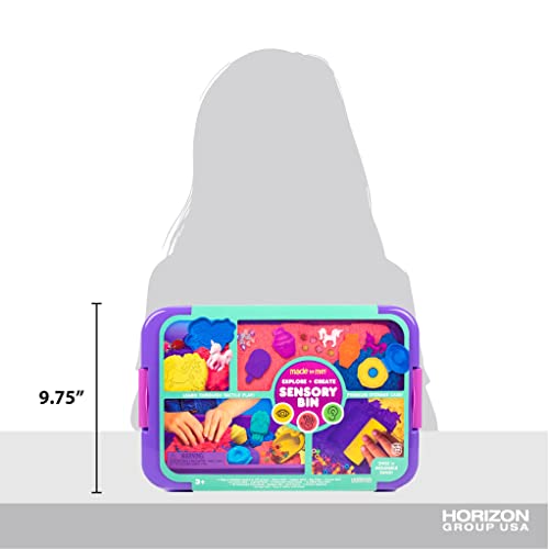 Made By Me Explore + Create Unicorn Sensory Bin - Sensory Bins for Toddlers - all-in-One Tactile Sensory Toys - Learn Through Play Toys - Unique Fine Motor Toys & Magical Sensory Experience - immagine 8