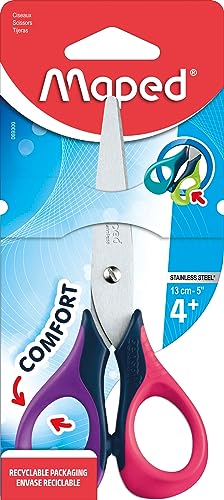 Maped Sensoft - Forbici ergonomici, 13 cm, colori assortiti - immagine 7