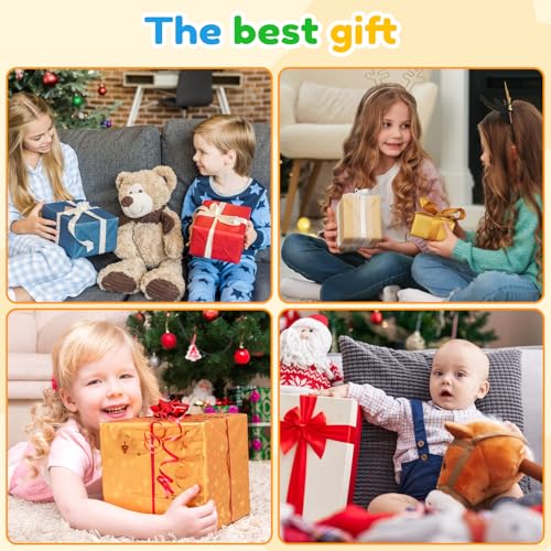 Mexgcom Giochi Montessori 3 in 1 Giocattoli, Sensoriale Bambini Regalo Bambina, Legno Colori per Bambini 1 2 3 Anni, Giochi Legno Bambinis Montessori Educativi, con Borsa per la Conservazione - immagine 8