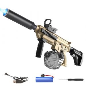Pistola ad Acqua Elettrica Potenziata,Pistole ad Acqua Elettriche per Bambini,Potenti a Lunga Distanza,per Feste Estive,Giardino,Piscina,Spiaggia