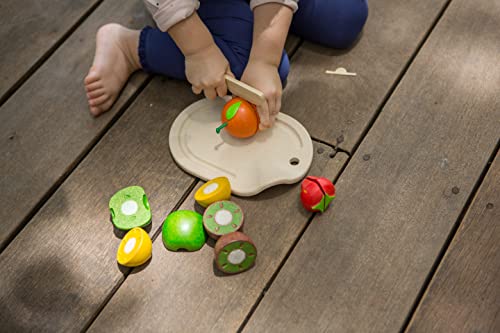 Plan Toys- Assorted Fruit Set, Colore Legno, 3600 - immagine 5